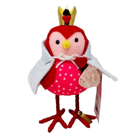 New Spritz 2024 Featherly Friends Valentines Birds Kingsley & Queenie - Picture 2 of 4